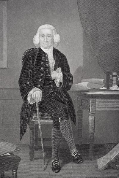 Portrait de Jonathan Trumbull (1710-85) - Alonzo Chappel